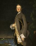 Joseph Blackburn Portrait of Captain John Pigott France oil painting artist
